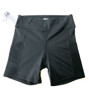 s2 sportswear leggings black shorts Size Large